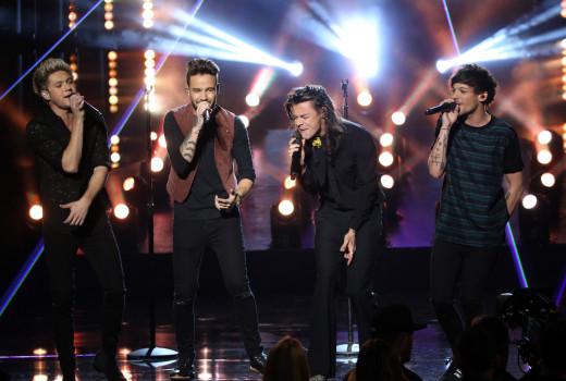 One Direction bei den AMA 2015 in Los Angeles