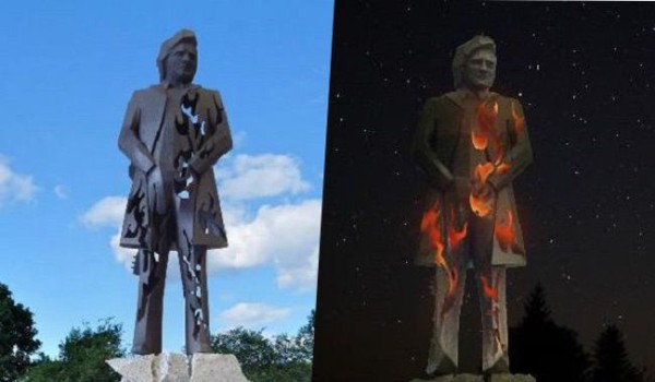 So soll die fertige Statue von Johnny Cash aussehen.