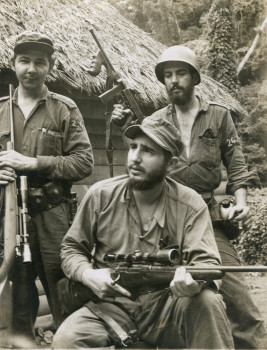 Fidel Castro, Santiago, Kuba, 1958.