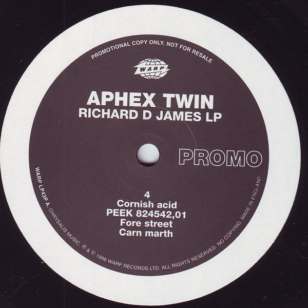 Aphex Twin - Richard D. James LP