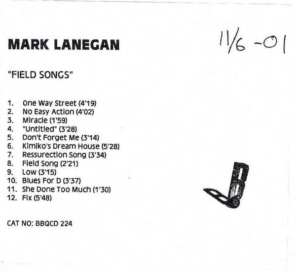 Mark Lanegan - Field Songs