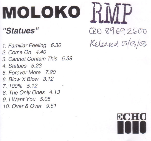 Moloko Statues