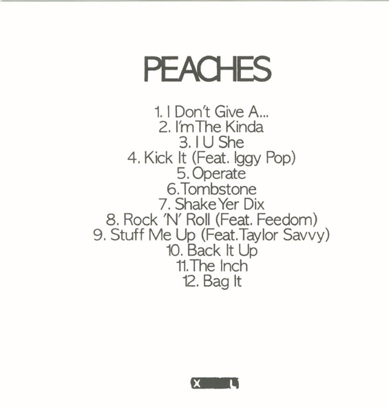 Peaches - Fatherfucker