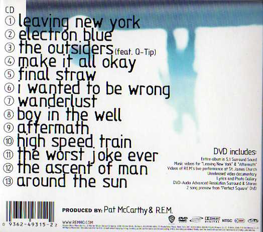 R.E.M. -  Around The Sun