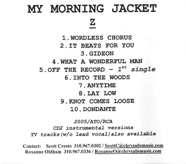 My Morning Jacket - Z