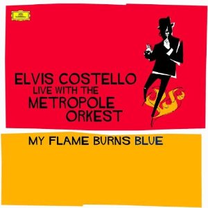 Elvis Costello My Flame Burns Blue Cover