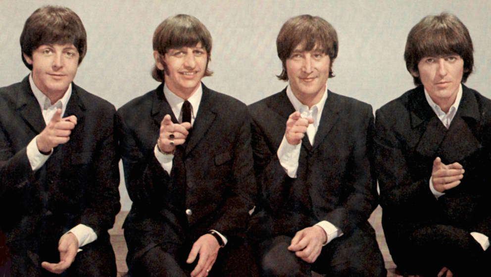 Paul McCartney, Ringo Starr, John Lennon und George Harrison bei Top Of The Pops 1966