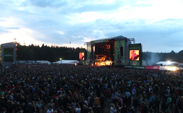 Äh, also von hier aus ist die Sicht wirklich etwas...speziell.