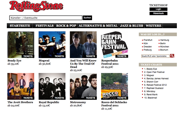 So sieht er aus - der neue Ticketshop