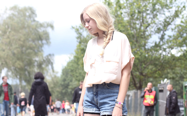 An wen sie wohl gerade denkt?