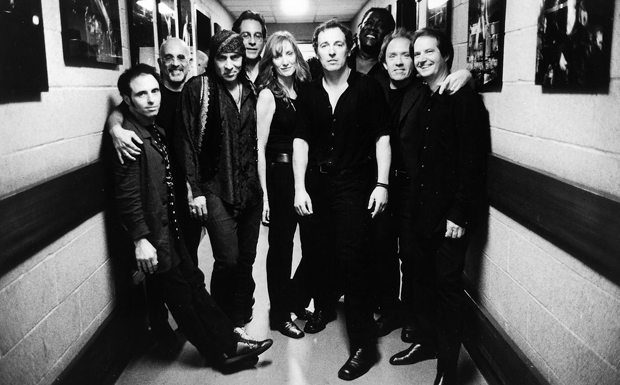 ... 10 jahre später wieder in Asbury Park. Dieses Mal Backstage zusammen mit der E Street Band