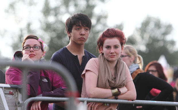 Wann geht's endlich los mit der Musik?