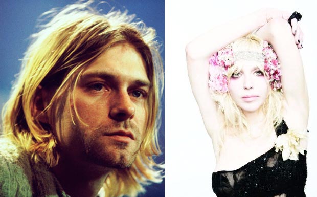 Kurt Cobain und Courtney Love