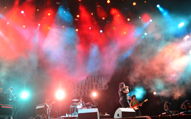 Folgend: die Headliner des Abends - Gossip