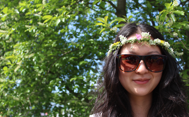 Sommerlicher Kopfschmuck...