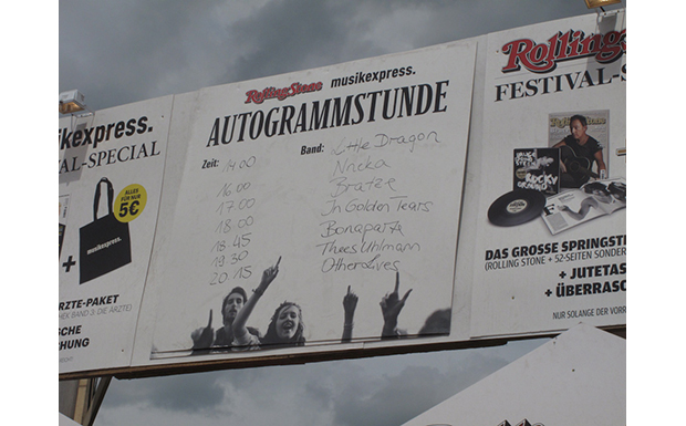 Full schedule, Griffel zücken.