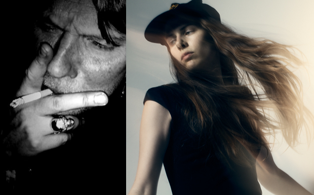 Links: Jens Balzer. Rechts: Laptopvirtuosin Laurel Halo