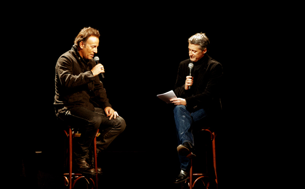 Bruce Springsteen bei der Albumpräsentation von "Wrecking Ball" in Paris