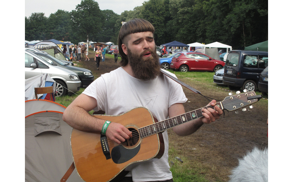 ... oder Vollbart und Gitarre