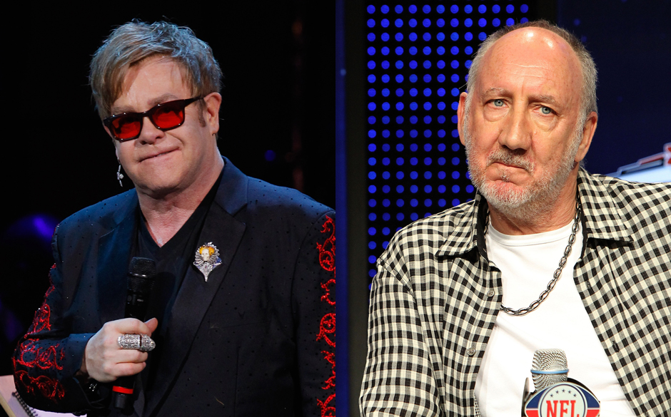 Elton John und Pete Townshend ( The Who) fordern besseren Urheberrechtsschutz