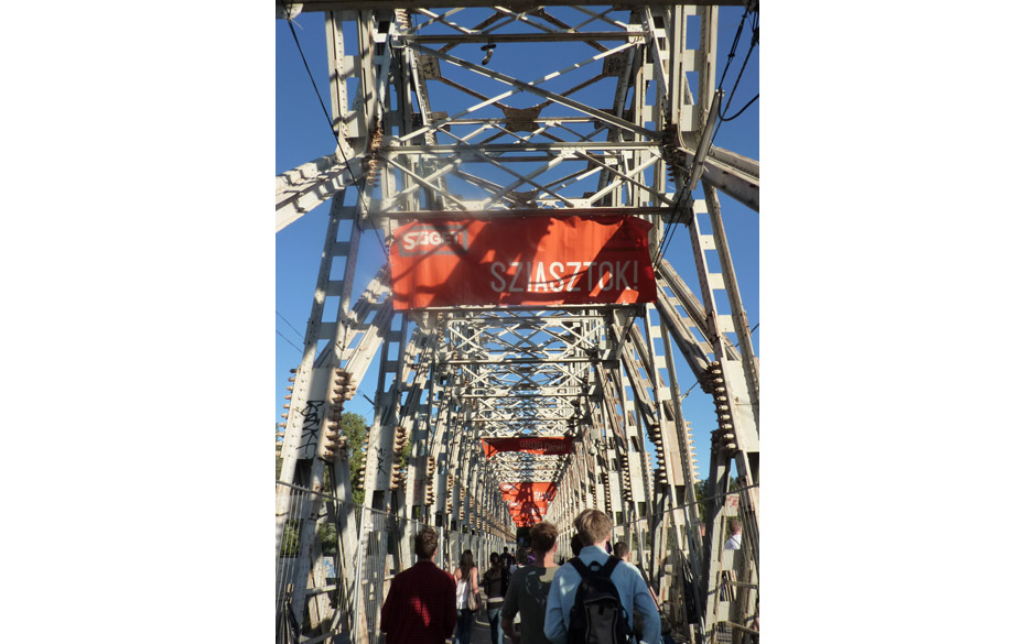 Der Eingang zum Festivalgelände.