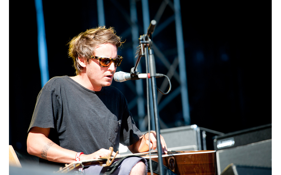 Ben Howard bei der Arbeit.