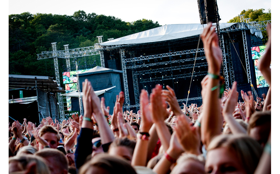 Ausgelassene Stimmung allerorten.