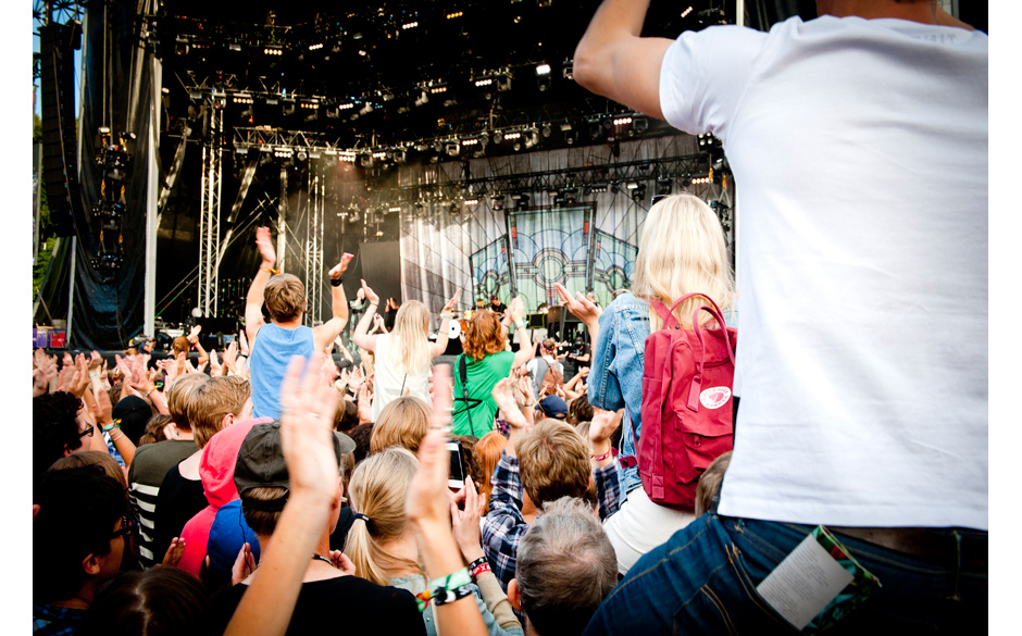Blick aus der Ferne auf Florence.