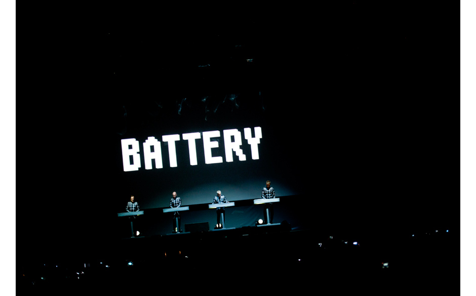 "Battery empty?" Zum Glück nicht bei unserer Fotografin.
