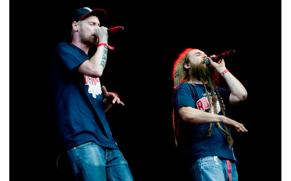 Noch einmal die Looptroop Rockers...