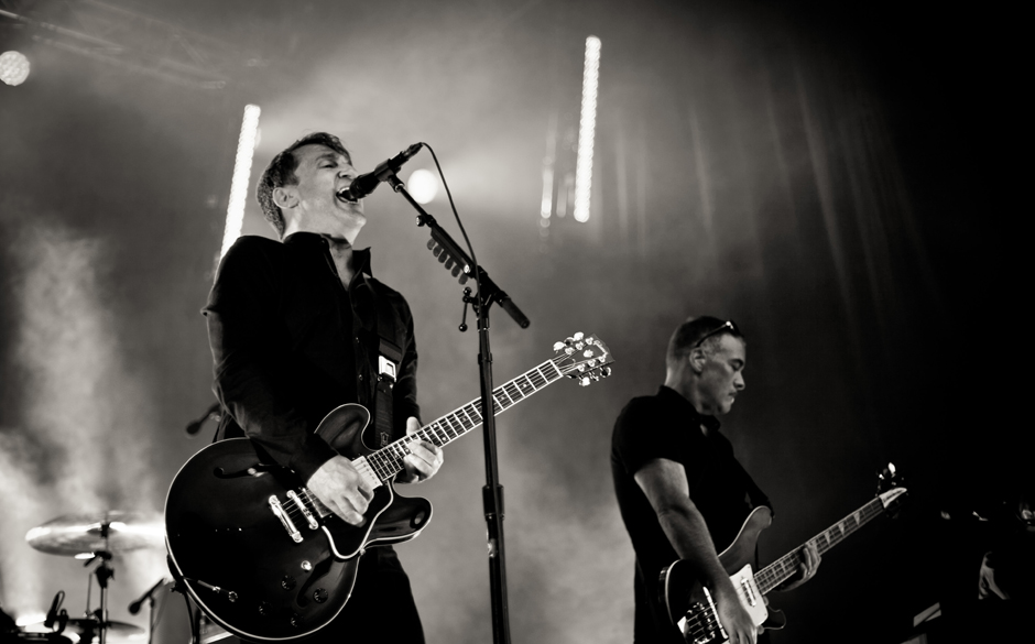 ... man könne sie gleich in Schwarz-Weiß sehen. Das ist irgendwie so...
... stimmig.