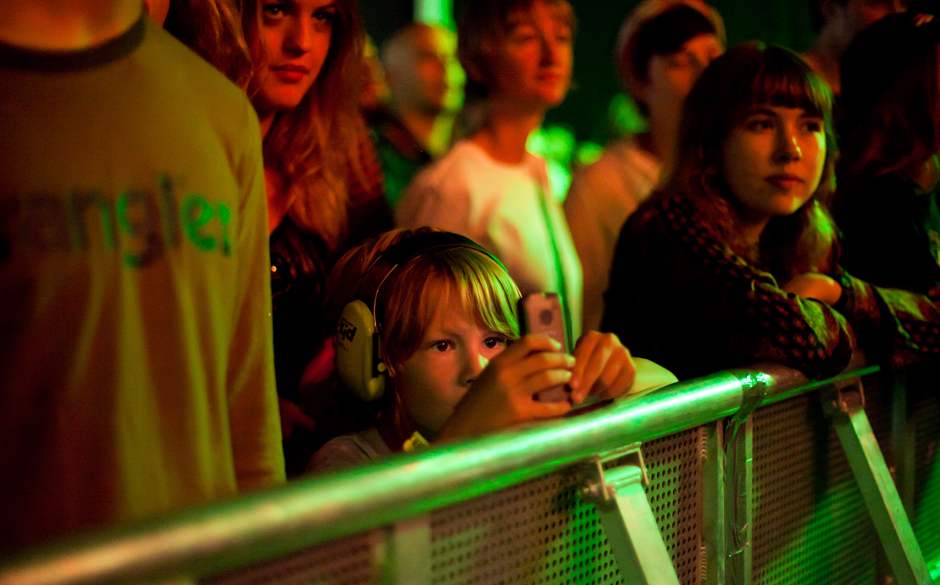 ...oder in der ersten Reihe.