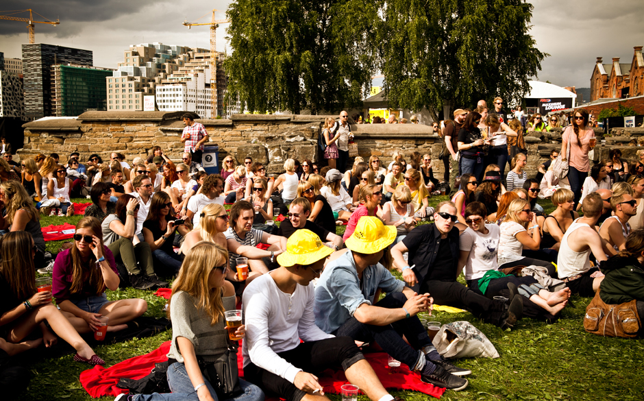 Das Wetter war übrigens für norwegische Spätsommerverhältnisse sehr beständig und sonnig.