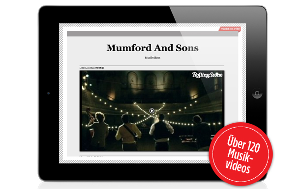 ... und viele Features haben exklusives Videomaterial, das es nur oder zuerst in der App zu sehen gibt.