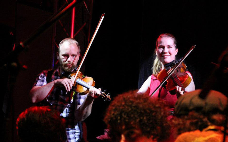 ... wie Asger Christensen und Iris Jakobsen...