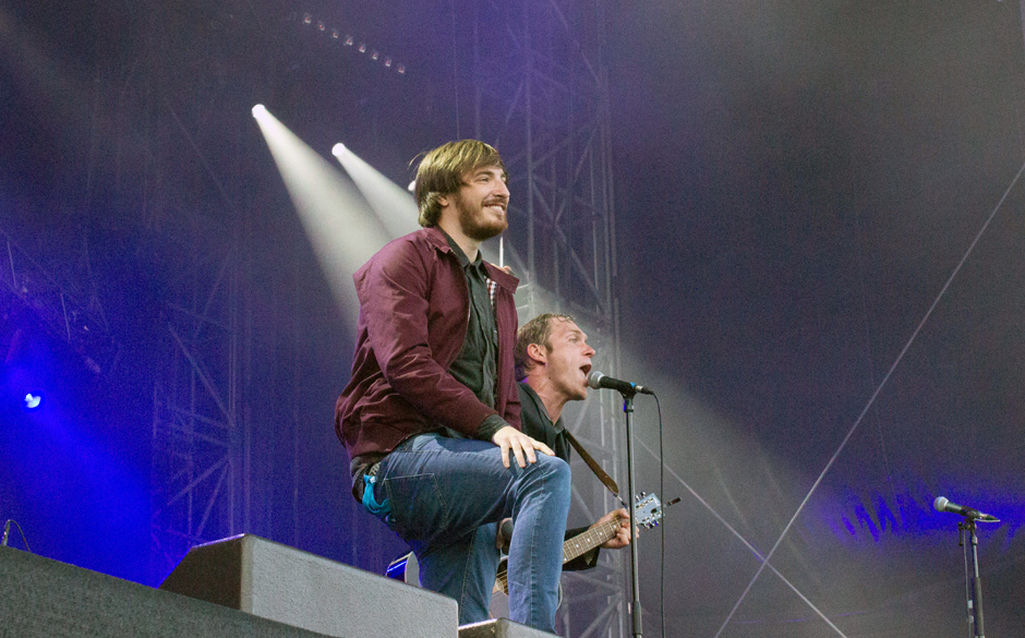 Und grinste und grinste...