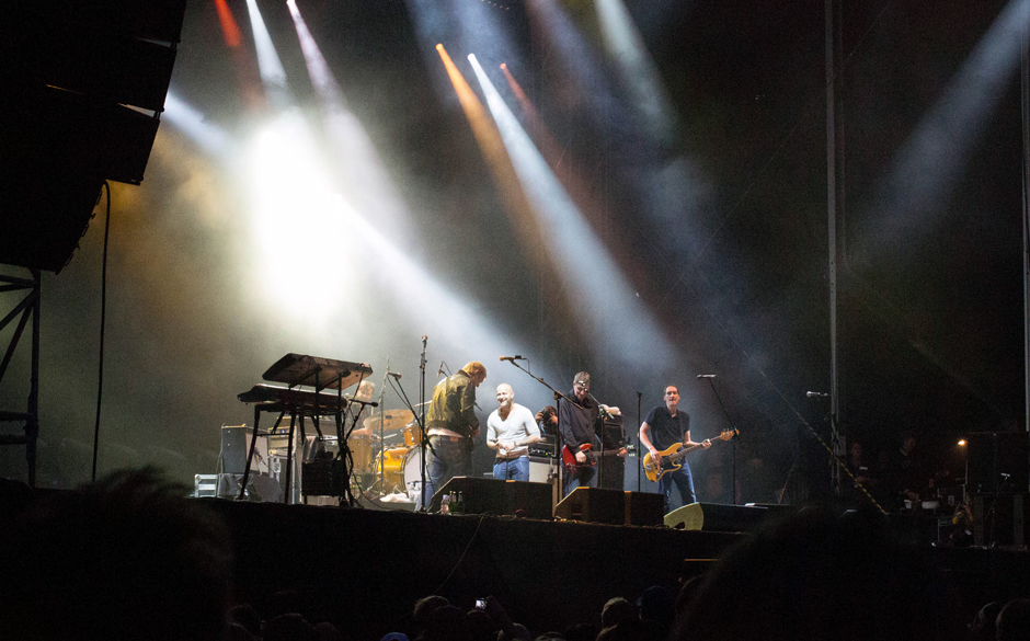 Die Hansen Band mit einem sehr unterhaltsamen...