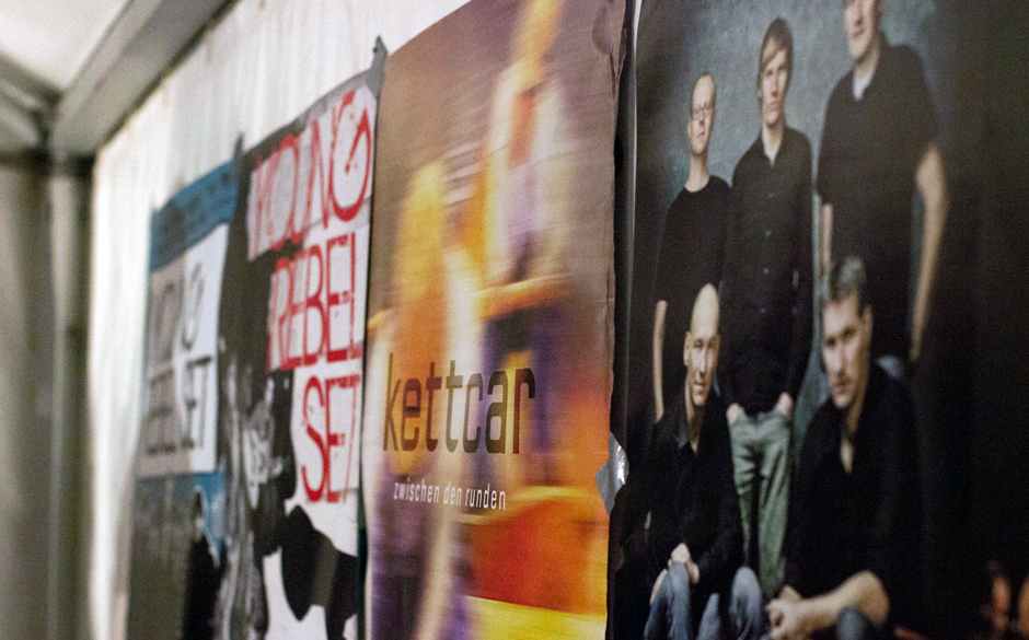 "Alle CDs für nen Zehner!", verkündete Bernd Begemann von der Bühne. Hoffentlich hatte er sich da abgesprochen.