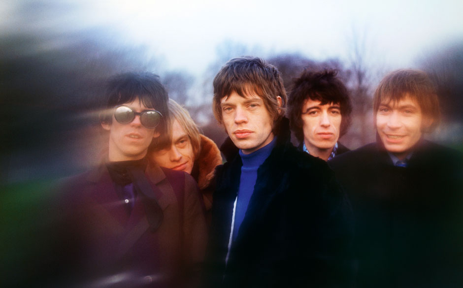 Ein Out-Take der Fotosessions für das Album "Between The Buttons", das 1967 erschien. Die originale Cover-Fotografie ist ...
