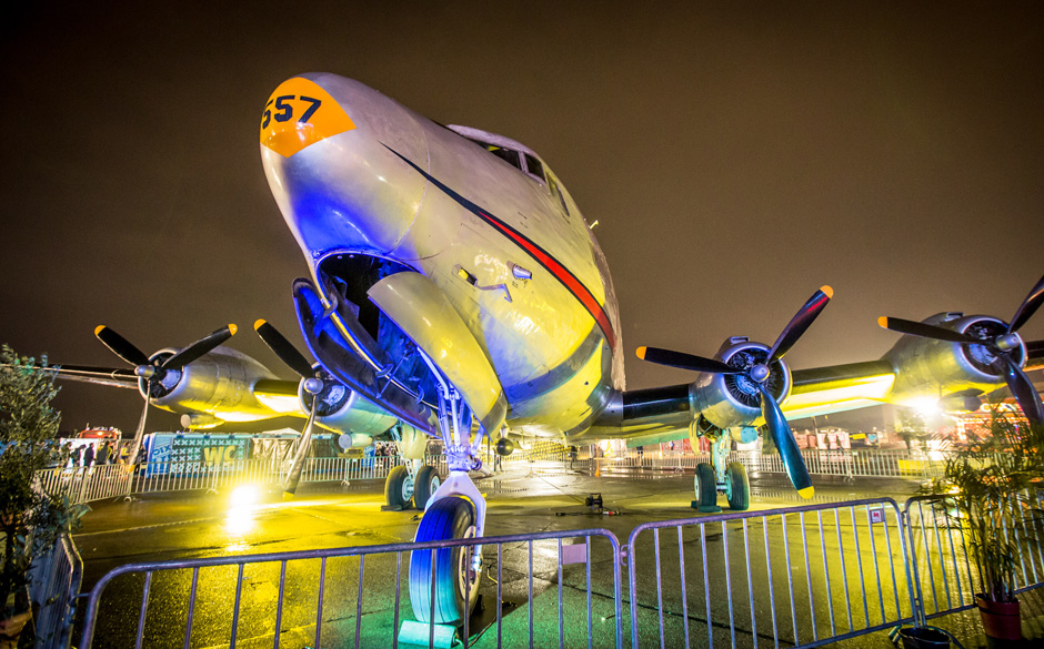 Rosinenbomber auf dem Berlin Festival.