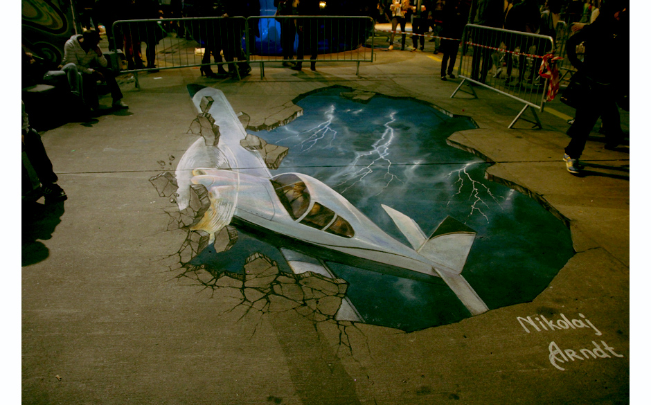 Kunst auf dem Fluhafen.