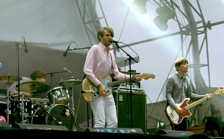 Hommage an die größten Hits: Tocotronic spielten schon als Opener einen Lieblingssong: "Freiburg"