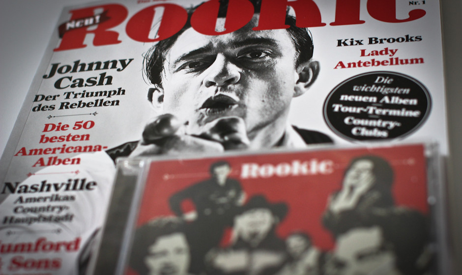 Am 13.09. erscheint die erste Ausgabe von 'ROOKIE - Das neue Magazin für Country, Folk und Americana' aus dem Axel Springer 