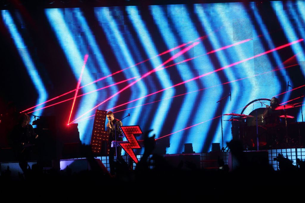 Tolles Licht: Die Killers auf dem Berlin Festival.