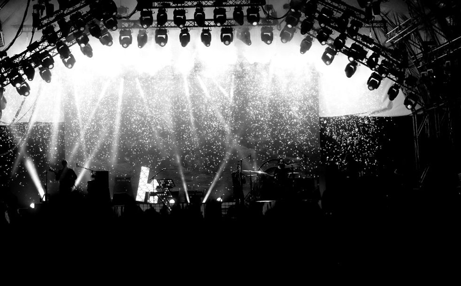 Nach dem Feuerwerk aus Power-Balladen und Stadionhymnen gab es standesgemäß ein Feuerwerk.