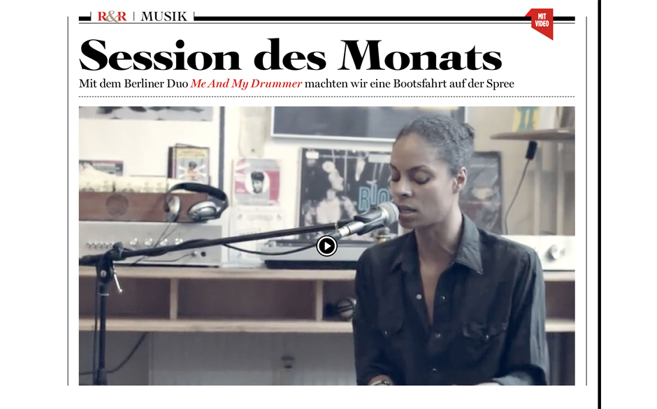 Zum "Vinyl-Heft" eine Session in einem Vinyl-Only-Laden in Berlin. Astrid North spielte uns dort ein paar Songs - einen da...