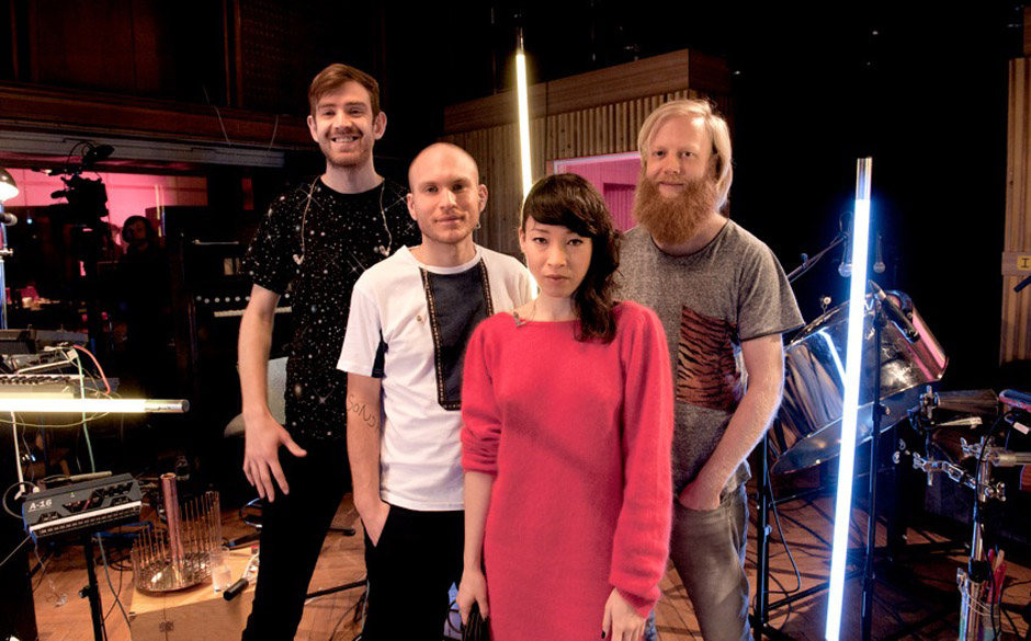 Gruppenbild mit Dame.