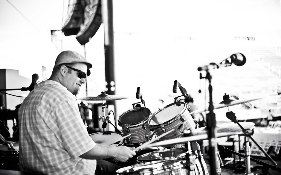 Michael Leroy Bram ganz in seinem Element.