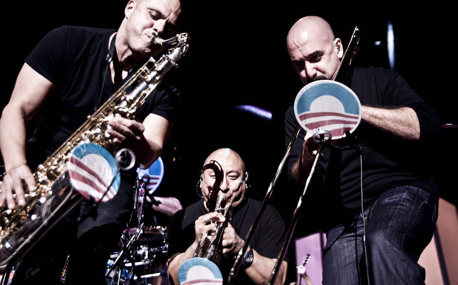 Carlos Sosa, Fernando Castillo und Reggie Watkins.