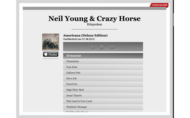 Wie immer reichen wir zu den wichtigsten Themen Hörproben..